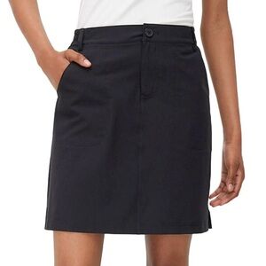 NWT Tilley Women's Trek Skort, Black Size XL